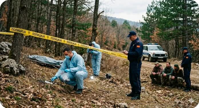 Gjendet trupi i pajetë i një burri me plagë nga arma e zjarrit në Maqedoni
