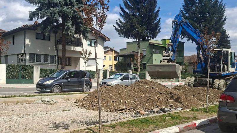 Rifillojnë punimet në bulevardin “Boris Kidriç” në Tetovë