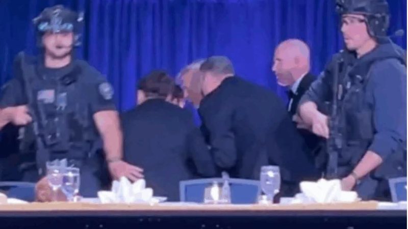 Të shtëna armësh në darkën e Trump, tShërbimi Sekret e shpëton