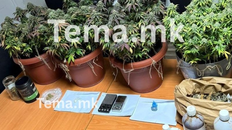 EKSKLUZIVE: Pamje nga laboratori i drogës i zbuluar nga policia e Tetovës (FOTO)