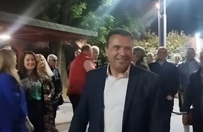 Zoran Zaevi pas një kohe të gjatë, shfaqet në selinë e LSDM-së, ja PSE