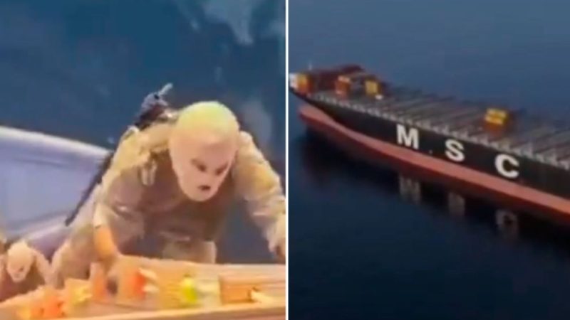 Irani publikon pamjet e bastisjes së anije greke në Ngushticën e Hormuzit