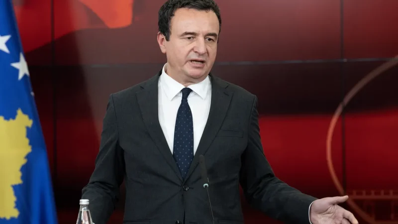 Albin Kurti sonte po qendron në Shkup, ja pse