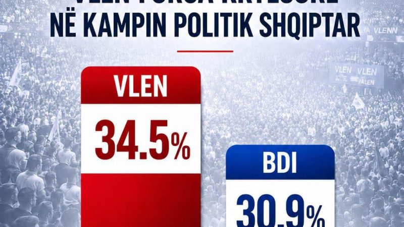Anketa e fundit: VLEN për herë të parë para BDI-së