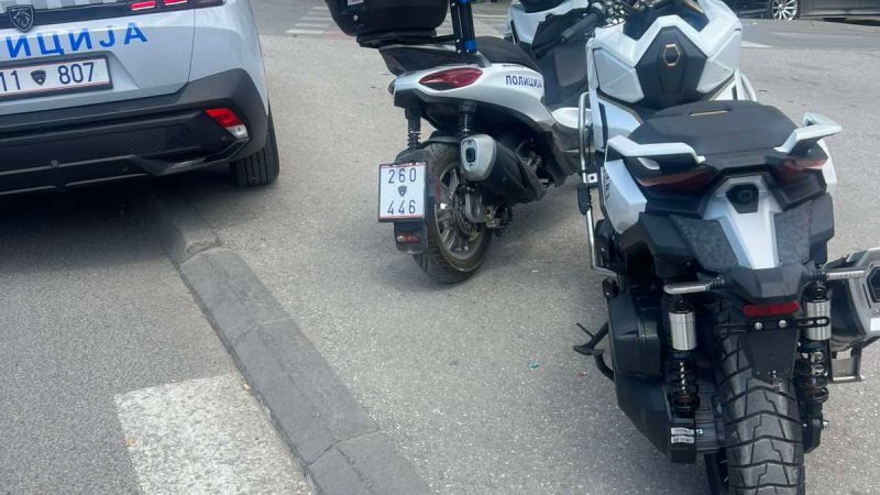 Për tetë orë gjatë ditës së sotme janë sanksionuar 116 motoçiklistë në Shkup, janë konfiskuar tre motoçikleta