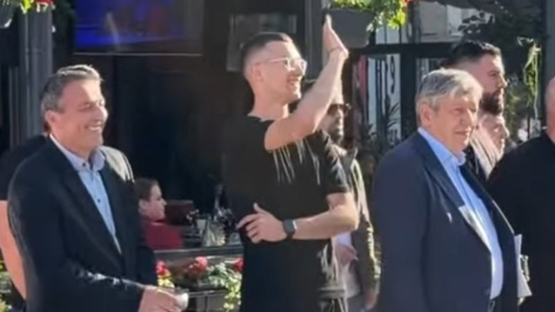 Musa Xhaferi dhe Blerim Bexheti në protestën e studentëve – BDI me çdo kusht dëshiron përbaltjen e tyre