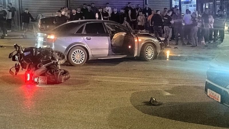 E dhimbshme – Raportohet se një person ka ndërruar jetë në aksidentin me motor në rrugën e pllastikave në Shkup?!