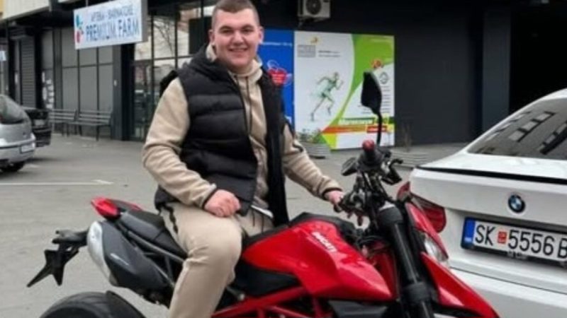 E dhimbshme: Ky është 19-vjeçari që humbi jetën në aksidentin tragjik me motor në Shkup