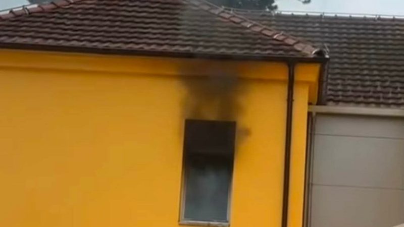 Zjarr në Shkollën Bujqësore në Tetovë, ja detajet