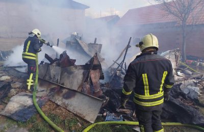 Zjarr në një shtëpi në Tetovë – objekti digjet plotësisht