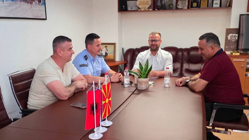 Daut Memishi takon komandantin e Policisë së Tetovës, në fokus siguria publike dhe bashkëpunimi institucional