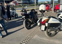 Aksion i madh në Tetovë: 40 motoristë kapen pa helmetë, tre të arrestuar dhe tre motoçikleta të konfiskuara