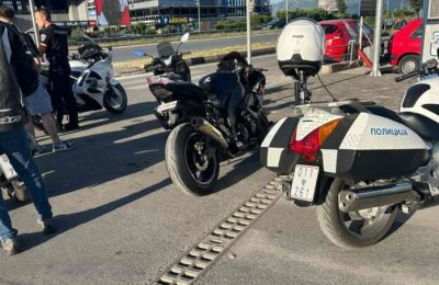 Aksion i madh në Tetovë: 40 motoristë kapen pa helmetë, tre të arrestuar dhe tre motoçikleta të konfiskuara