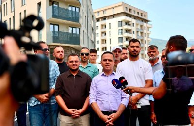 Kasami: Investimet në infrastrukturë vazhdojnë, promovohet rruga e re në “Dardani”