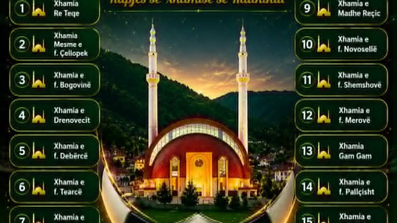 Turnir madhështor në fshatin Kallnik të komunës së Bogovinës me 1 dhe 2 gusht, 16 ekipe në garë për çmimin e madh!