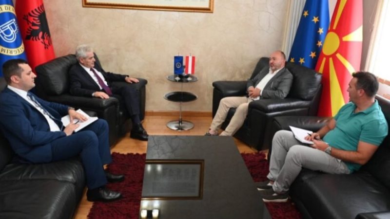 “Vendosja e flamurit maqedonas në zyrë”, a dëshiron Ali Ahmeti t’i afrohet Mickoskit?