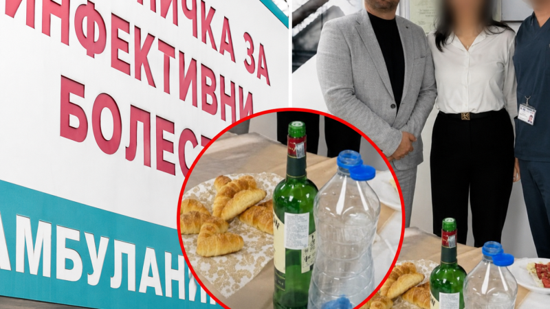Shishe uiski në Klinikën e Sëmundjeve Infektive, ku drejtor është Fadil Cana – ja çfarë thotë ministri