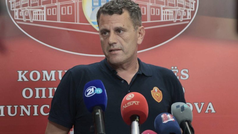 Avni Ameti falënderon drejtorin e CUK-ut, Muhamed Ali për mbështetjen gjatë verës në luftën kundër zjarrëve