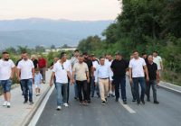 Përurohet rruga nga Reçica e Madhe deri te pika pagesore Tetovë – Gostivar