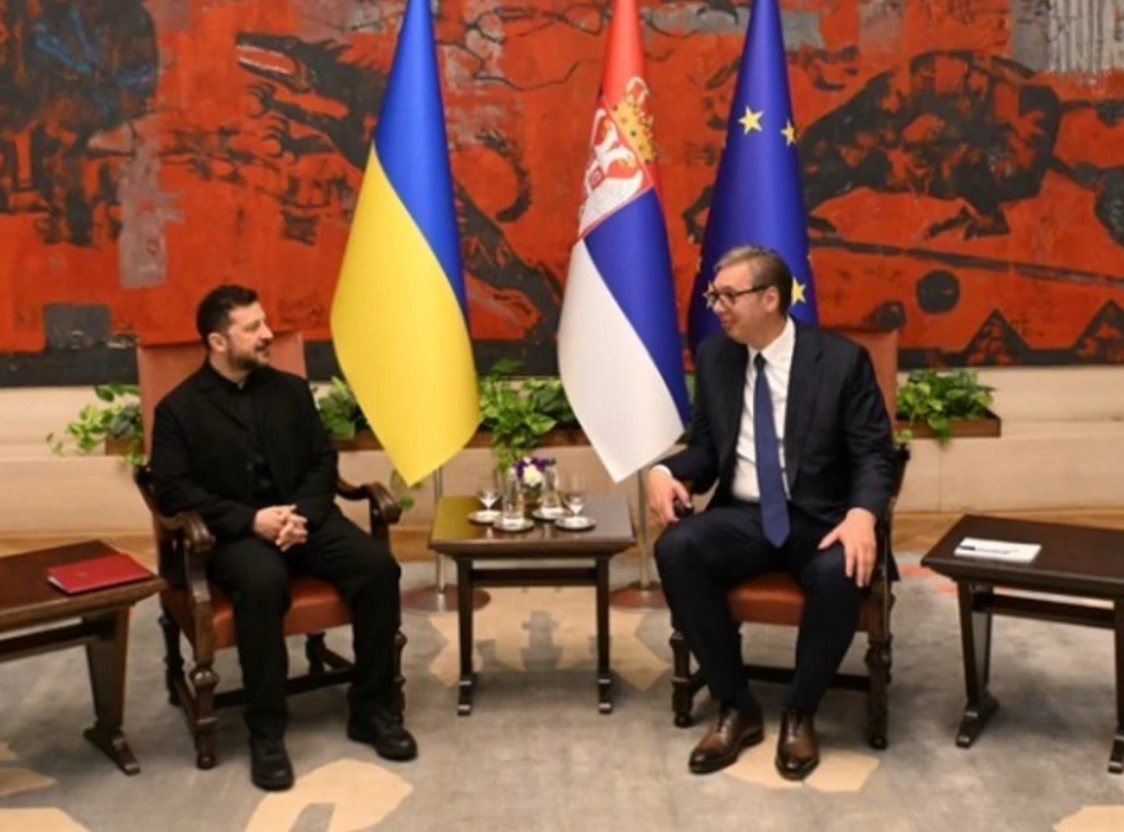 SKANDAL  Zelensky nga Beogradi  Nuk kemi ndërruar qëndrim ndaj Kosovës për njohjen e pavarsisë