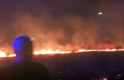Zjarri i shkaktuar në rrugën Përshefcë – Gllogjë i qëllimshëm? Policia në ndjekje të dy personave!