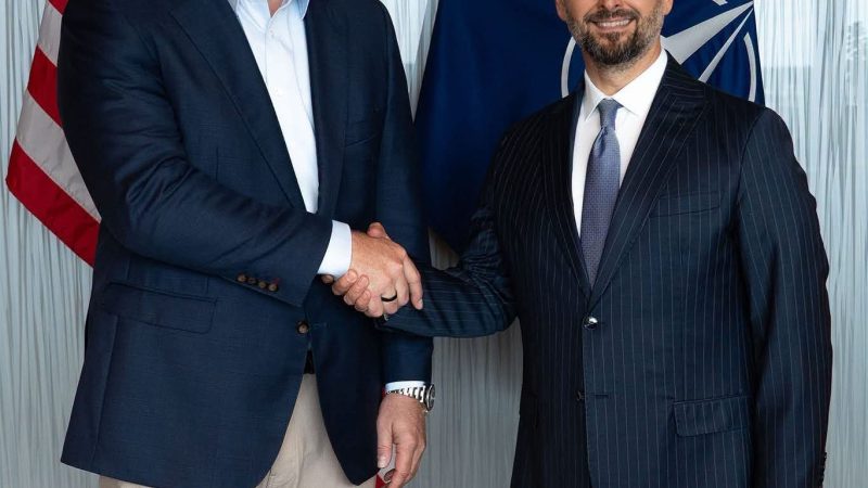 Murtezani takon ambasadorin e SHBA-së në NATO: Partneriteti transatlantik, kyç për sigurinë e Ballkanit Perëndimor