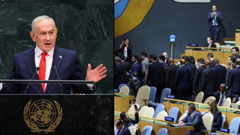 Po mbante fjalimin Netanyahu, dhjetëra diplomatë u larguan nga Asambleja e Përgjithshme e OKB-së