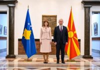 Gashi priti Haxhiun në Kuvend: Thellim i bashkëpunimit parlamentar mes Maqedonisë së Veriut dhe Kosovës
