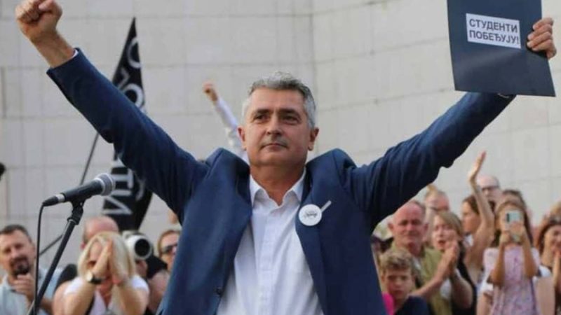 Ilija Srdanoviĉ i “Listës së Studentëve” në Serbi, javë më parë ka deklaruar se “Kosova është Serbi”!