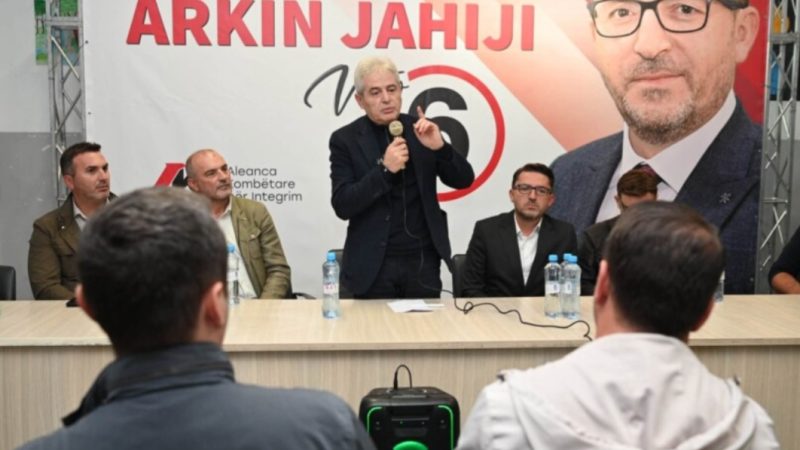 Ali Ahmeti në mbështetje të Arkin Jahijit: Bërvenica meriton më shumë