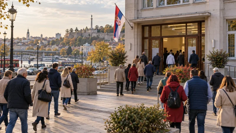 Fillon numrimi i votave në Serbi, ja kush po prijnë në kutitë e para! (FOTO+LIVE)