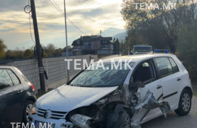 Aksident i rëndë trafiku në hyrje të Nerashtit, përplasen dy vetura