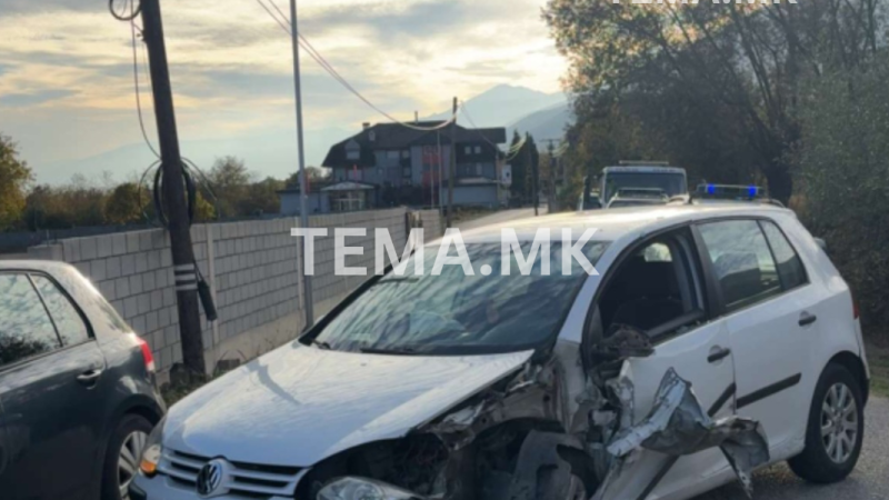 Aksident i rëndë trafiku në hyrje të Nerashtit, përplasen dy vetura